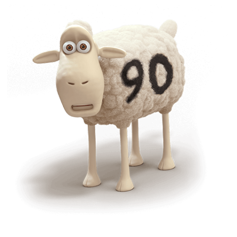 serta sheep doll